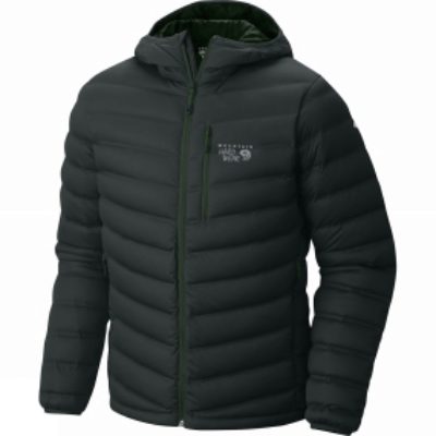 Mountain Hardwear Men's StretchDown Hooded Jacket Dark Forest Mountain Hardwear Men's StretchDown Hooded Jacket Dark Forest